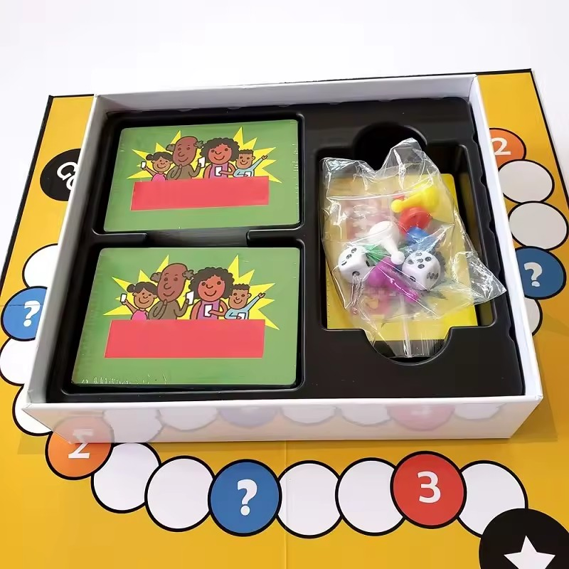 Factory Price Customized Educational Strategy Training Paper Board Game Custom Card Game Set