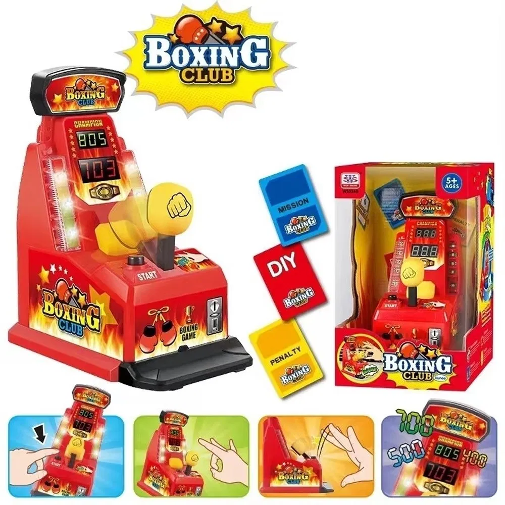 Multi-Functional Use Child Novelty Plastic Material Boxing Fun Toys for Goodie Bags