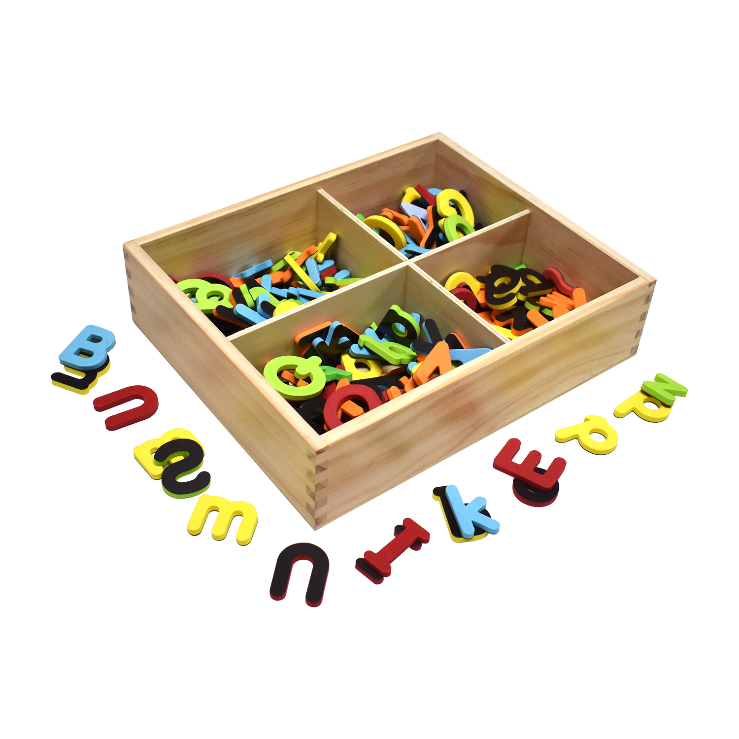 Wholesale EVA Magnetic Alphabet Learning Toy Set Montessori Educational Game Puzzle Letters for Kids Preschool Early Learning
