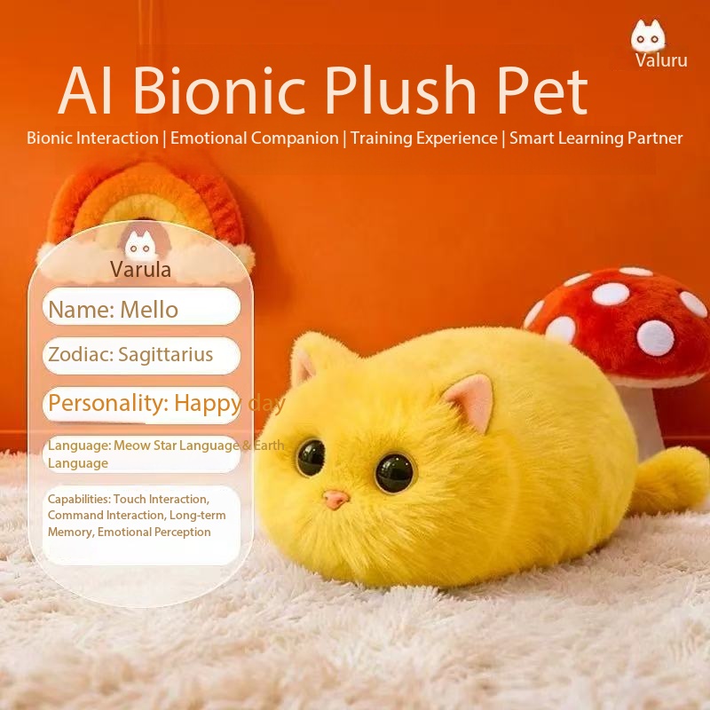 Educational AI Robot Toy with Multi-Sensor Interaction Touch &amp; Voice Control-Perfect Festival Gift