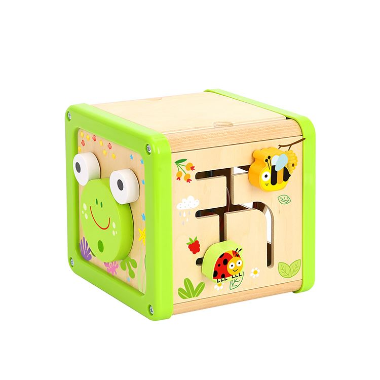 Wooden Educational Toy Centre for Kids Play Cube 2024 New