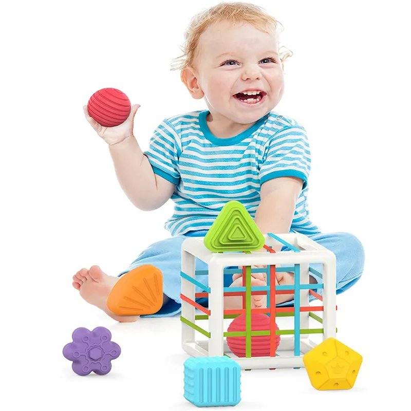 Sensory Shape Sorting Toy Detail 3