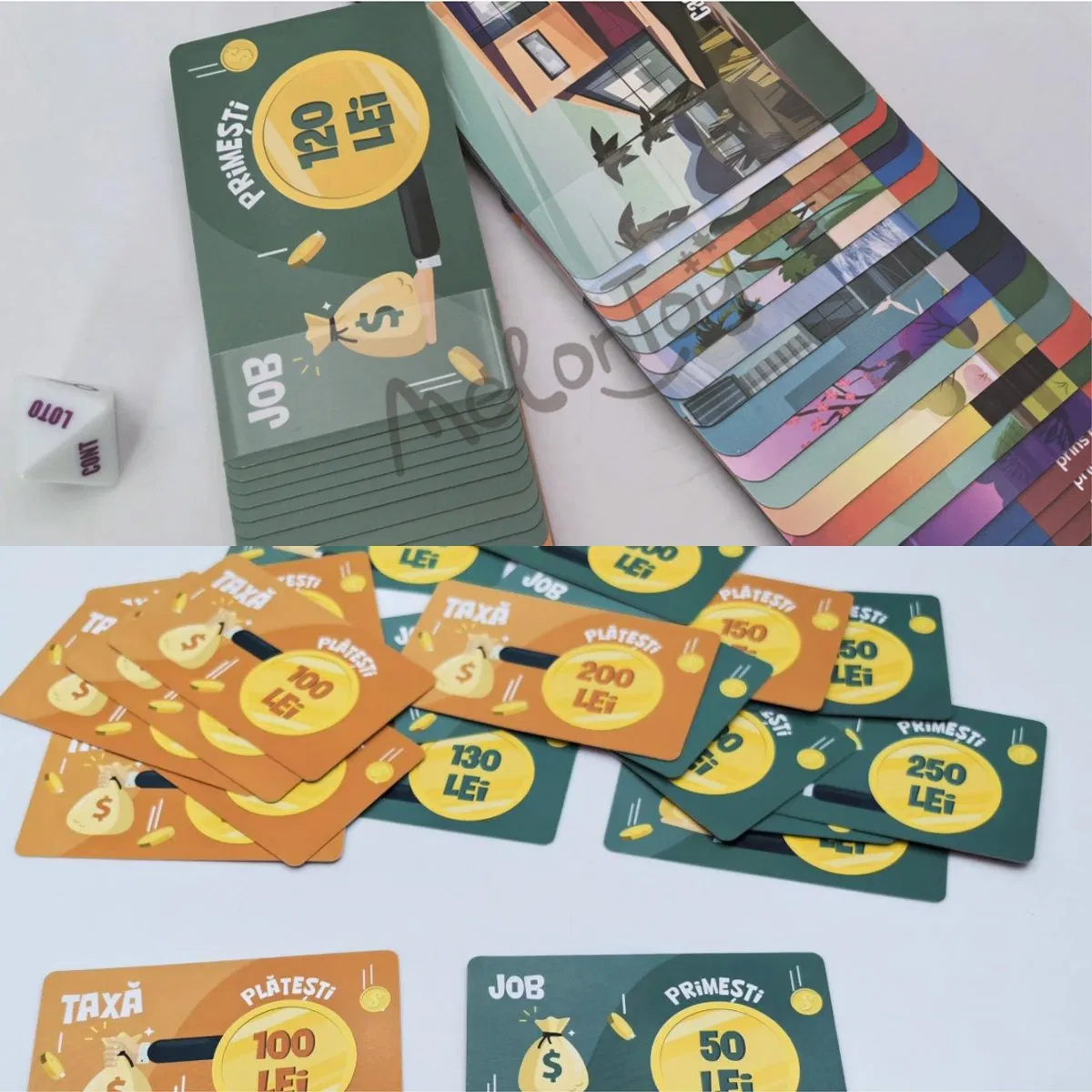 Board Game Ludo Game / Table Family Intellectual Finance Jaful Secolului Card Game Design Professional Board Game Educational Game Toys