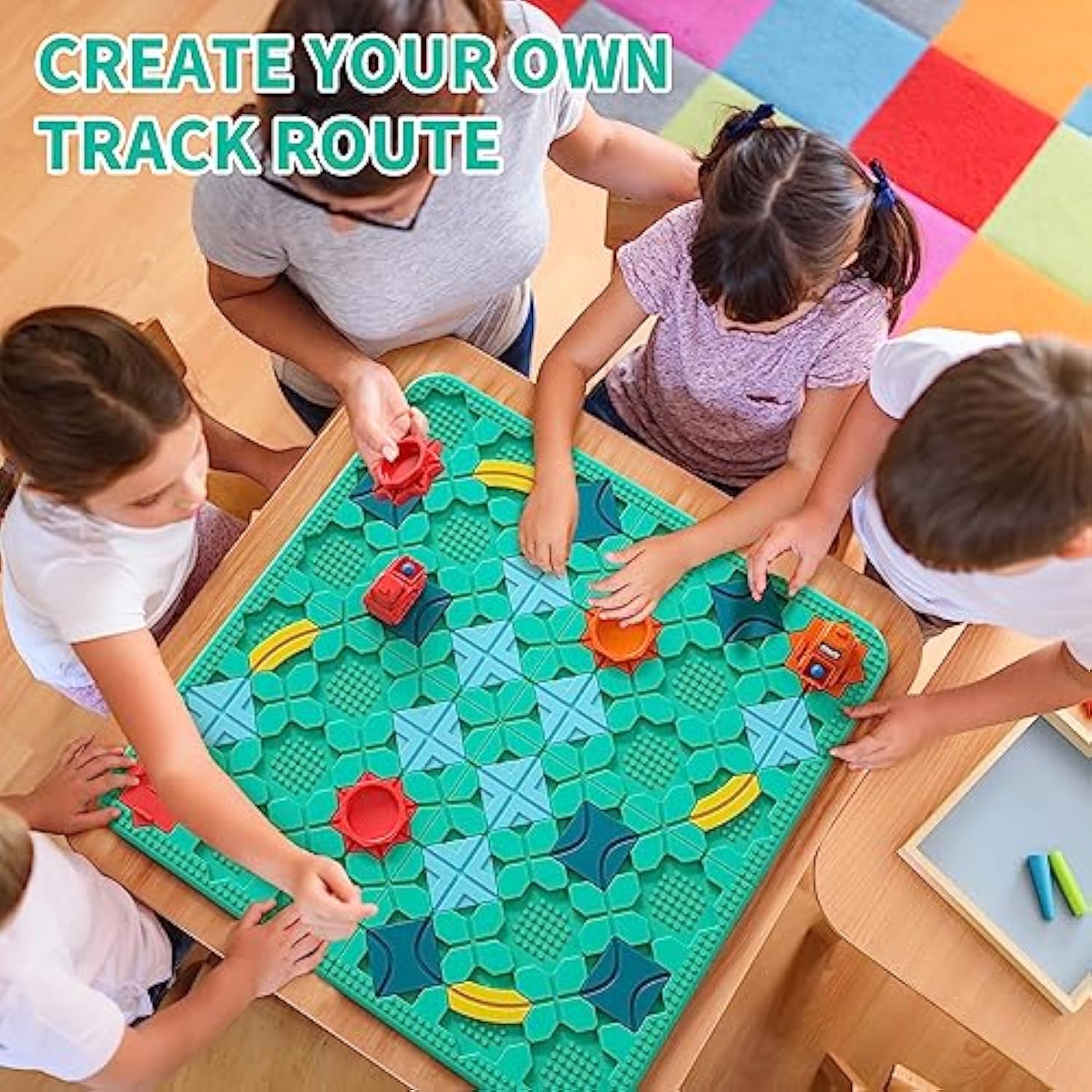 Road Building Maze Thinking Logical Puzzle Game Children Construction Toy Set Large Educational Smart Brain Teasers Puzzles Toy