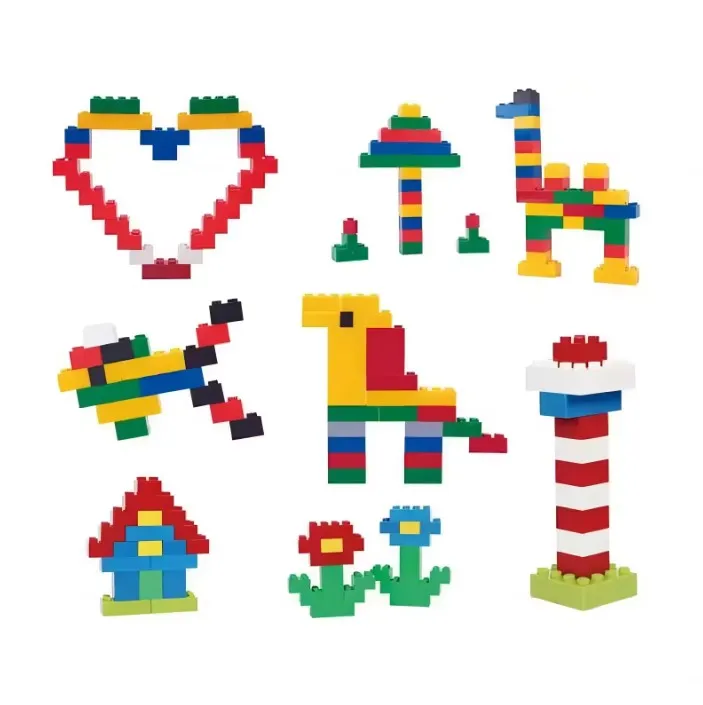 Custom Kids Educational Classic Creative Construction Bricks Toys Kits Assembly ABS Plastic 1000PCS Building Blocks Toy Set
