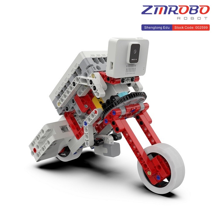 ZMROBO Storm E V 3 Science Experiment Robot Kits-EN71 Certified Lithium Battery DIY Assembly Kit Cartoon Design Technology
