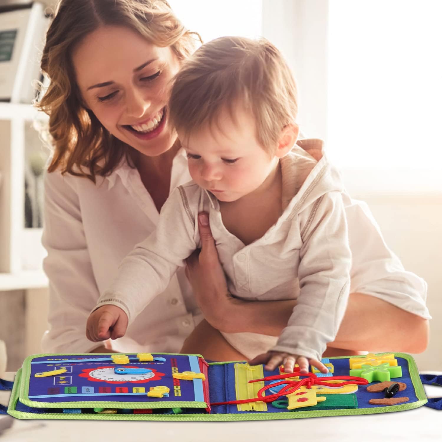 In Stock Montessori Toys for Toddler Early Education Felt Busy Boards