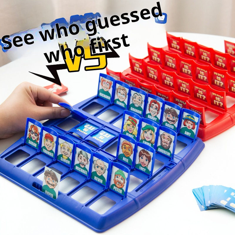 Customizable Parent-Child Interactive Game Guess Who Kids Puzzle Toy Enhancing Logical Thinking Brain Power