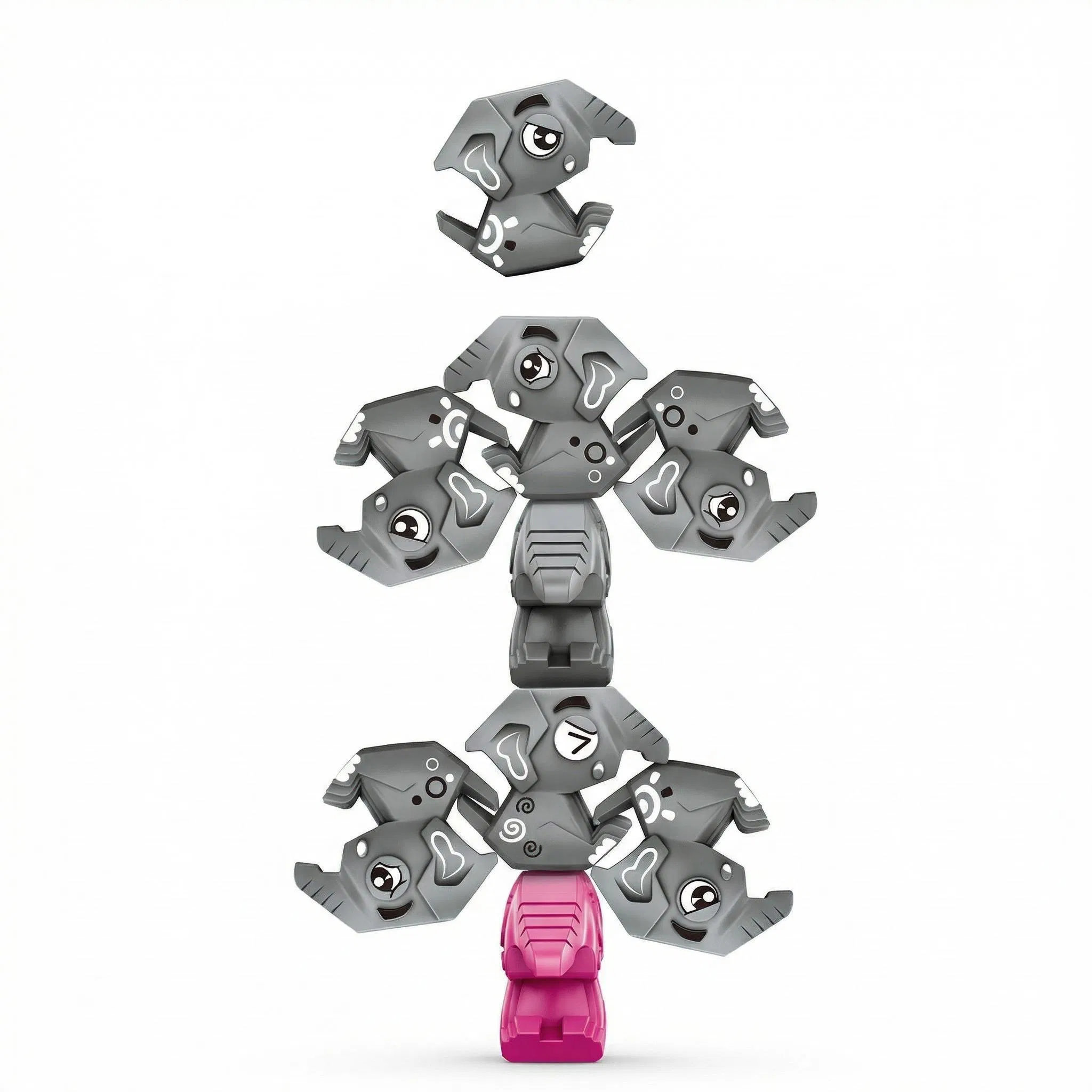 Factory Direct Price Elephant Stacking Game Kids Educational Interactive Desktop Balance Toy