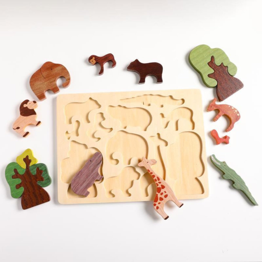 Handcrafted Wooden Toys Classic Natural Design for Early Childhood Learning and Exploration