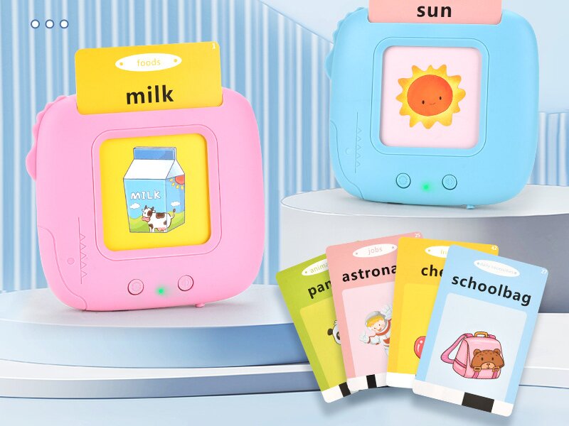 High Quality Intelligent Fun Children's Puzzle Toys Sound Recognition Cards Suitable for Early Childhood English Education