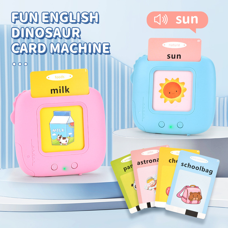 High Quality Intelligent Fun Children's Puzzle Toys Sound Recognition Cards Suitable for Early Childhood English Education