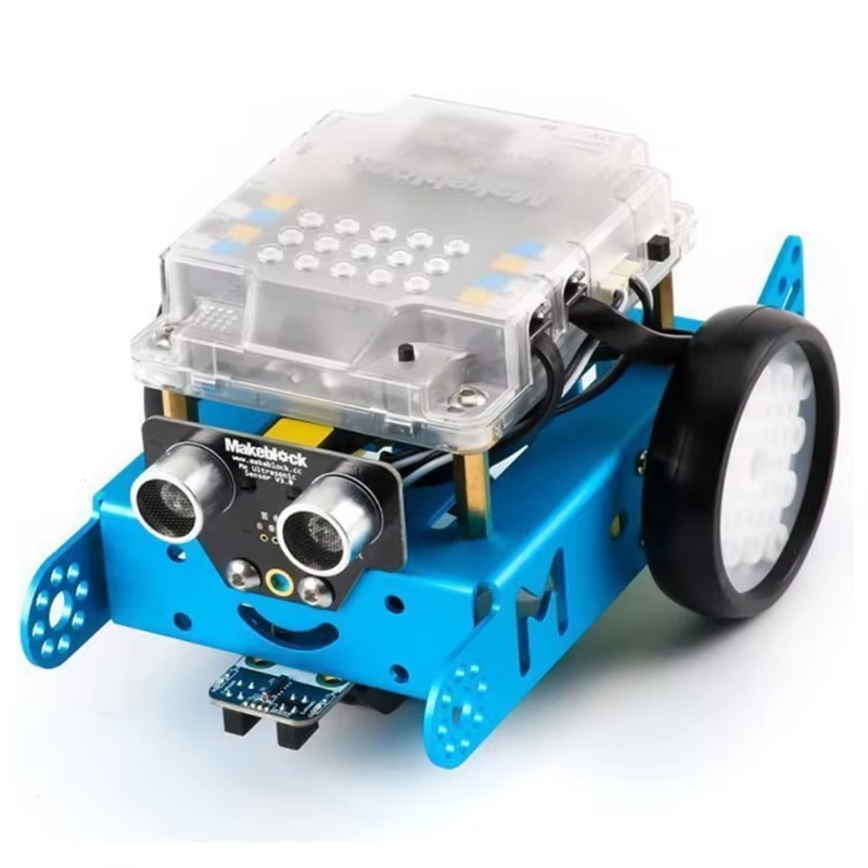 DIY Kids Stem Educational Project Programming Coding Toys 2WD BT Control Makeblock Smart Robot Car Starter Kits Set for Arduino