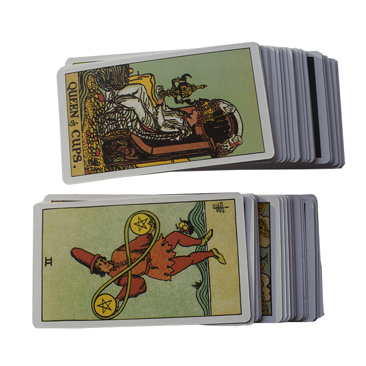 78PCS Tarot Deck Cards English Version Future Telling Fortune Telling Cards Games