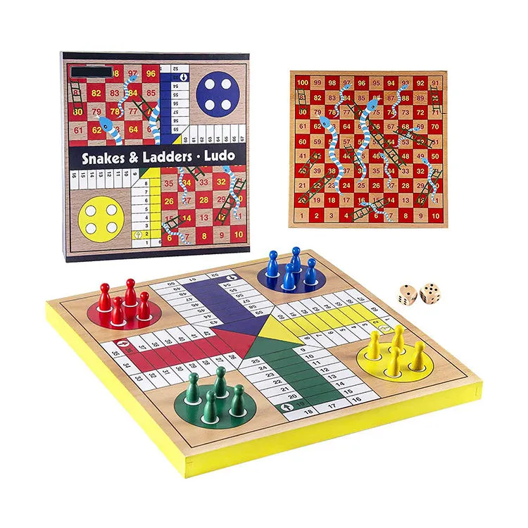 Wooden Board Games Packaging Box