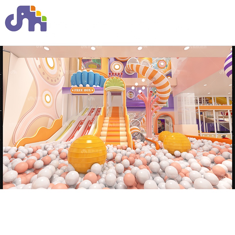 Domerry New Design Customized Commercial Kids Amusement Play Ground Children's Party Soft Play Set Equipment Indoor Playground