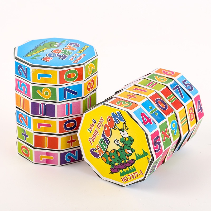 Hot Selling Kids Math for Children Montessori Educational Toy Puzzles Baby Funny Number Early Learning Toys