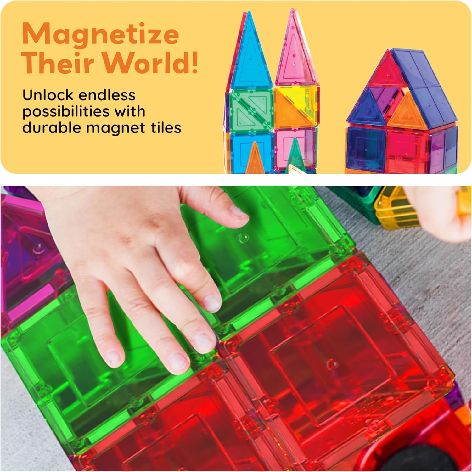 Magnetic Tiles Playboard Build 1