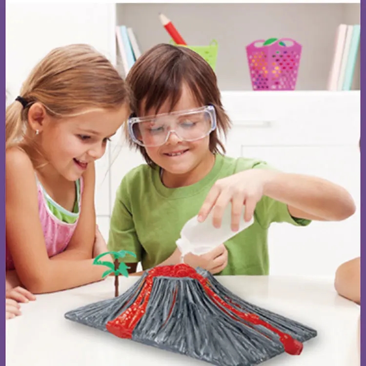 DIY STEM Educational Learning Magic Volcano Kit Experiment Toy Lab Experiments Diy Science Kits STEM Education Toys for Kids