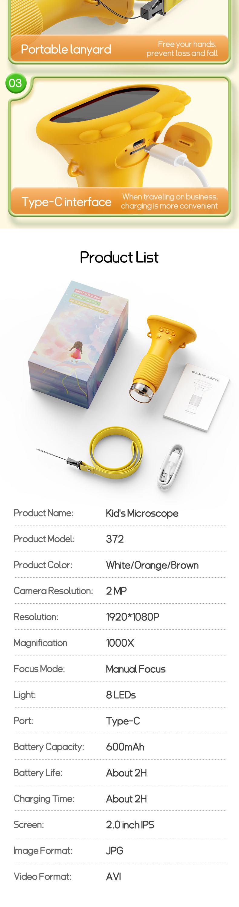 Specification 5