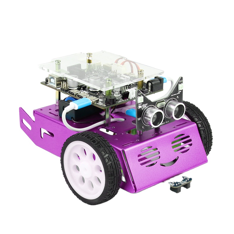 Scratch 3.0 Kids Coding Robot - Programmable Educational Smart Car Kit for Students, Fun STEM Learning Toy