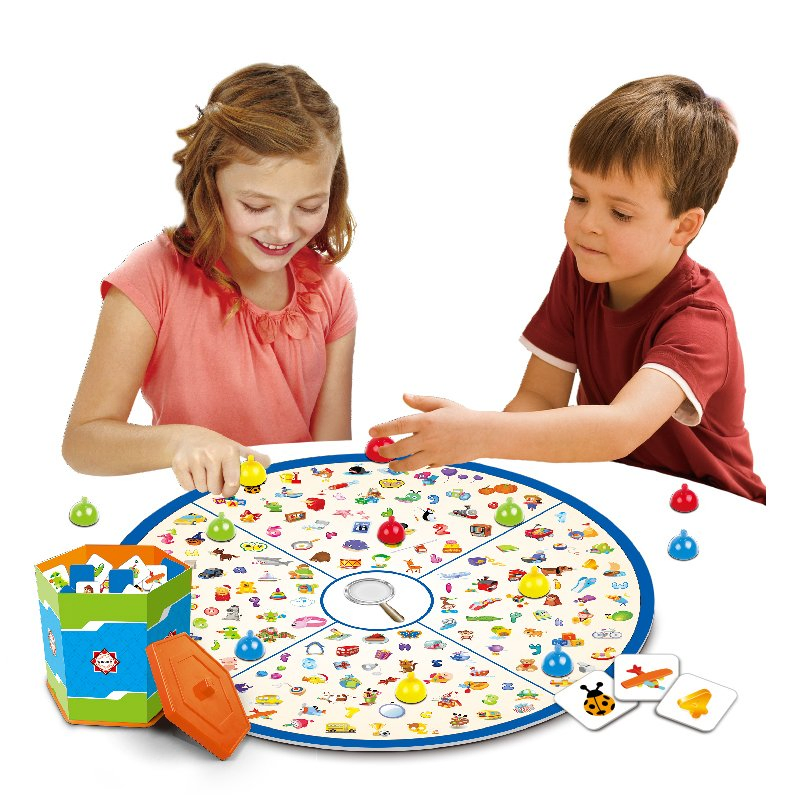 Kids Hand-Eye Coordination Table Puzzle Game Toy Educational Party Props Insight Training Detectives Looking Chart Board Games