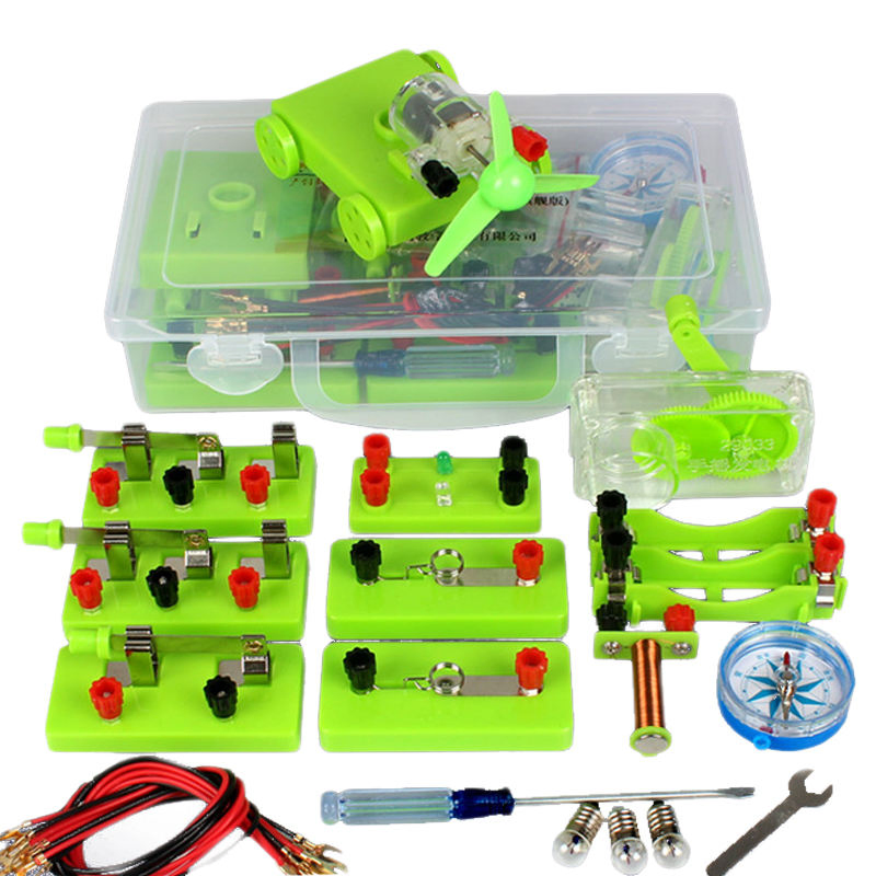 Basic Circuit Kit Physics Electricity Experiment Set Stem Science Circuit Set Magnetic Levitation Experiment Kit Science Lab Kit for Kids