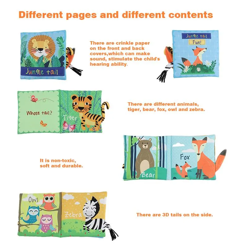 Baby Cloth Book Detail 1