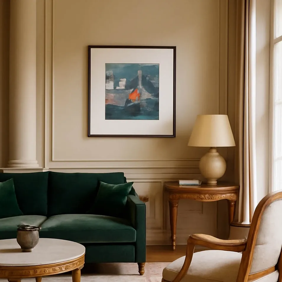 Silver Metal Wall Art Main