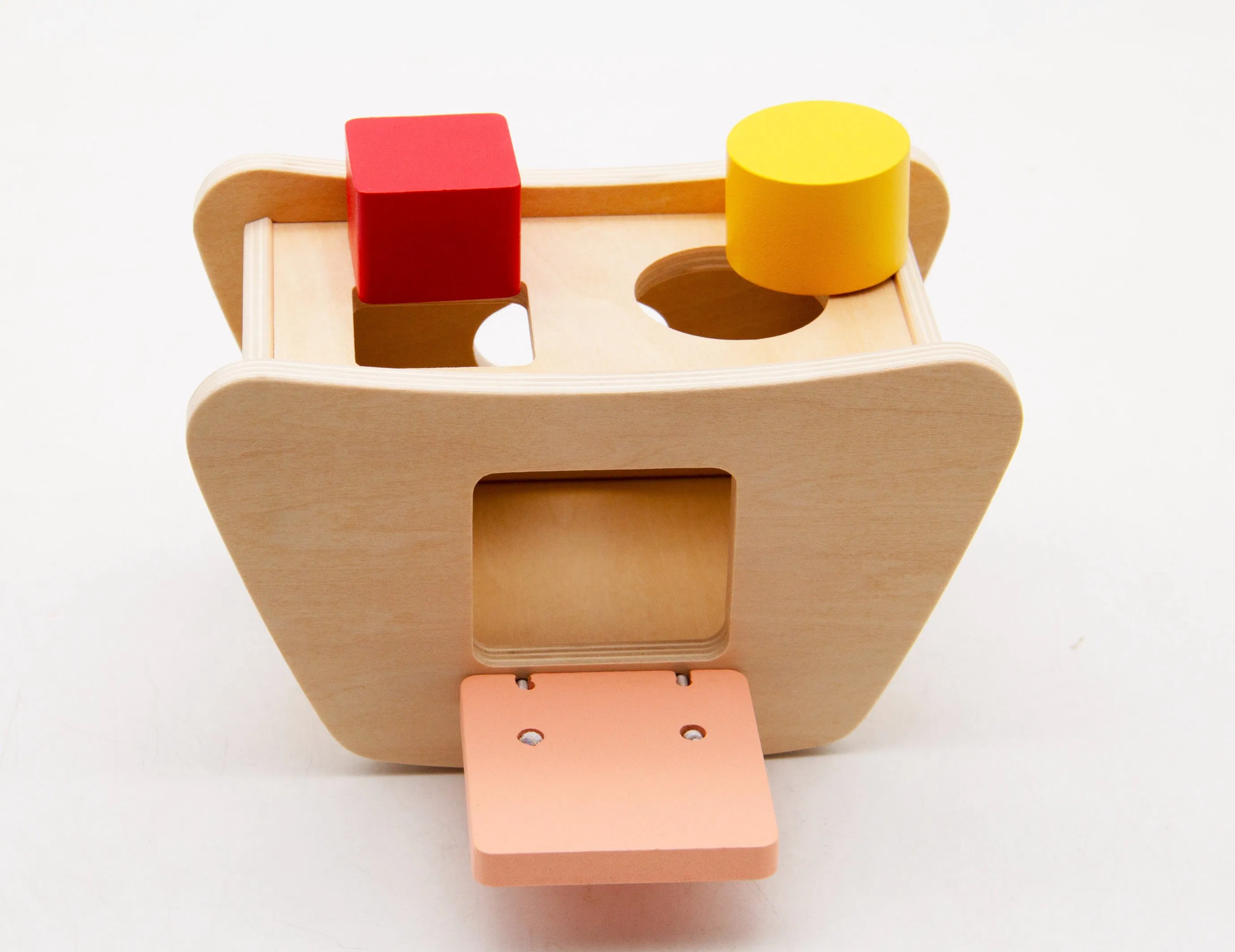 Wooden Toys Colorful Boat Shape Sorter for Kids