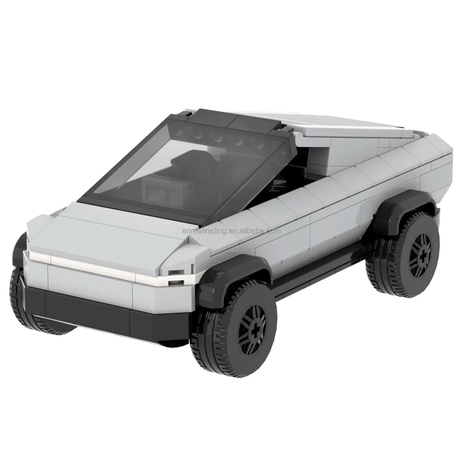 Moc City Toy Car Cyberpunk Model Plastic Building Block Sets for Kids Toys Moc4132 Company Customlize Gift