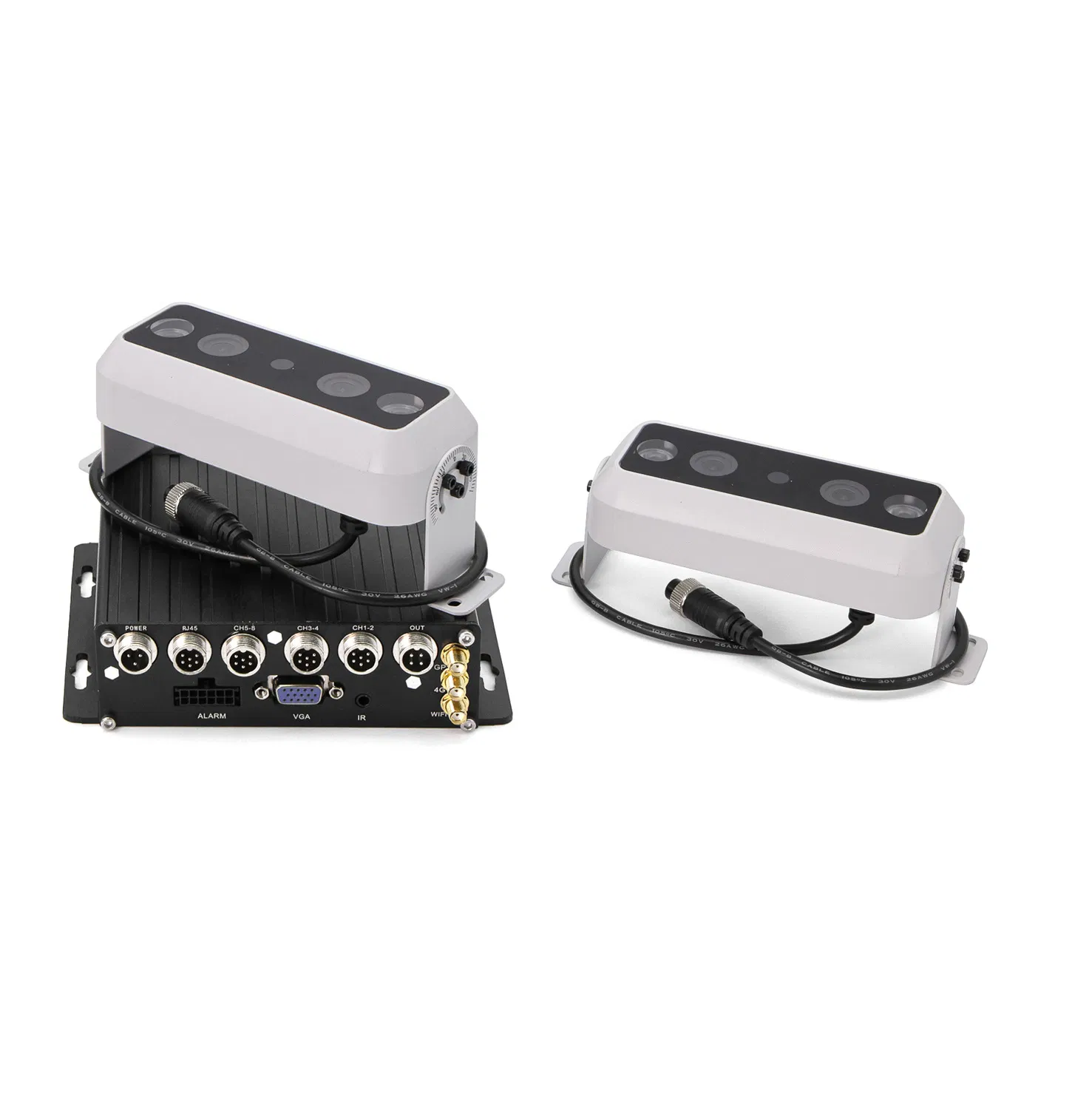 Passenger Counting with 4G GPS 2 Door Bus 4G GPS Mobile DVR and Alarm Security System Bus Passenger Counter Device Mdvr