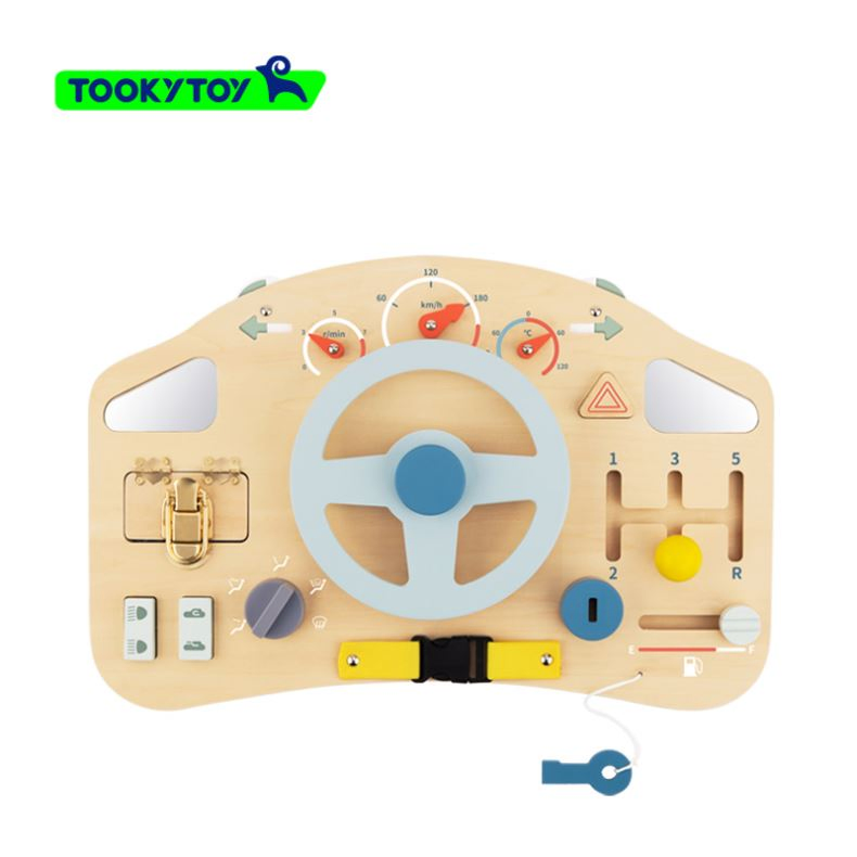 Multi-Function Educational Steering Wheel Toy for Early Cognitive Development