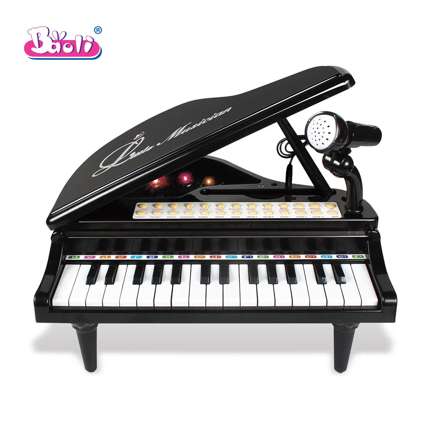 Baoli 31-Key Grand Piano for Kids Music Learning Cognitive Toy Memory Training