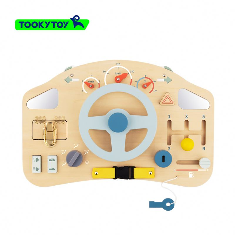 Multi-Function Educational Steering Wheel Toy for Early Cognitive Development