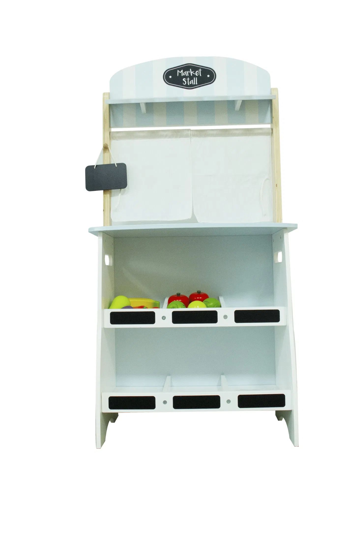 Wooden Educational Montessori Wholesale Role Playing Baby Kids Children Toys Shop Market Stand Toy