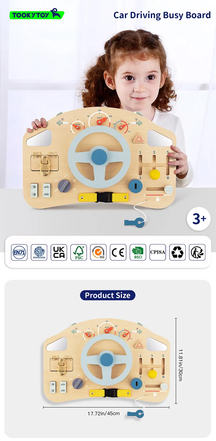 Educational Steering Wheel Toy