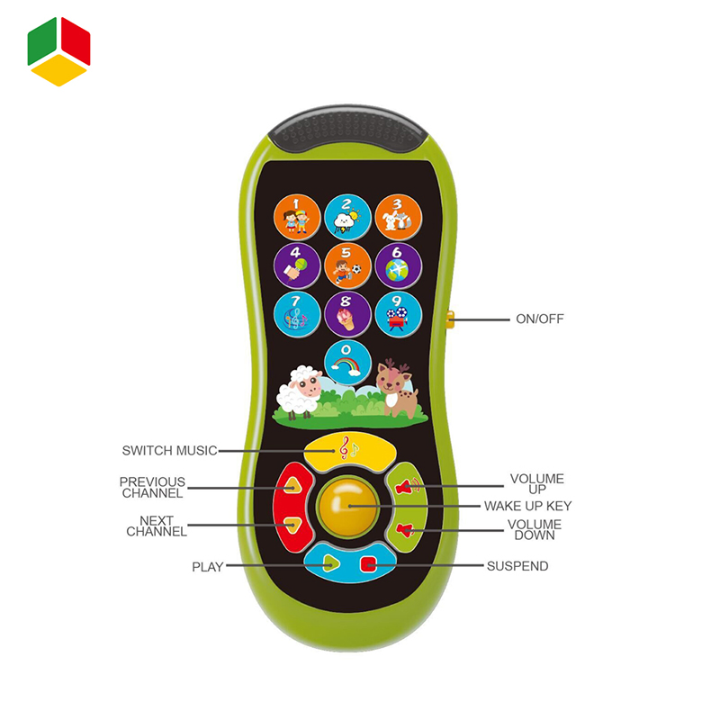 QS Educational Learning Mobile Phone Interactive Touch Screen Remote Control Baby Controller Musical Kid Toys