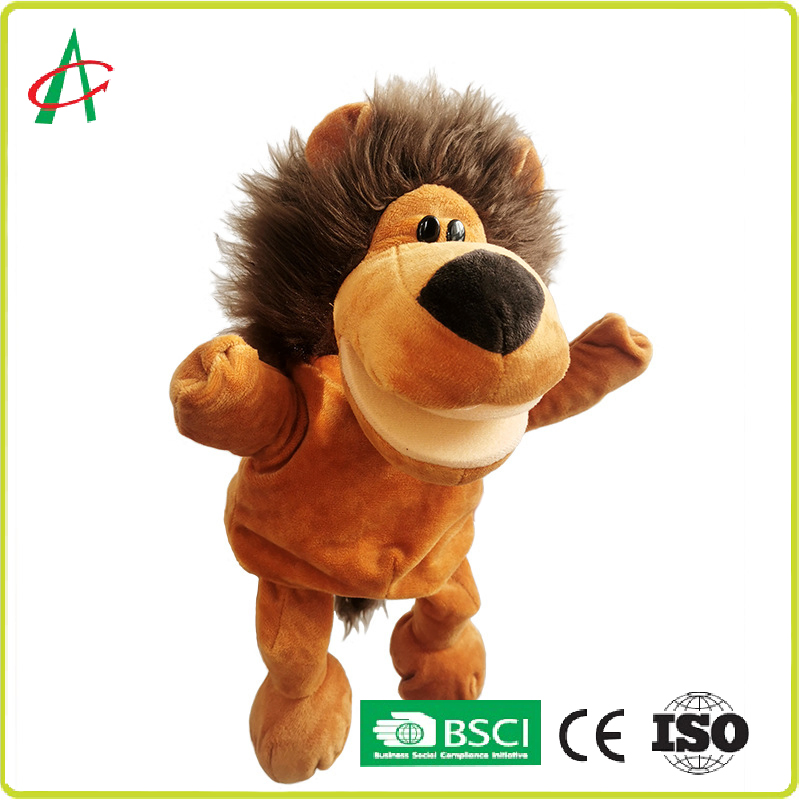 Hand Puppet Toys Ventriloquist Animal Gloves Doll Mouth Can Cover Hands Doll Kindergarten Performance Storytelling Interaction