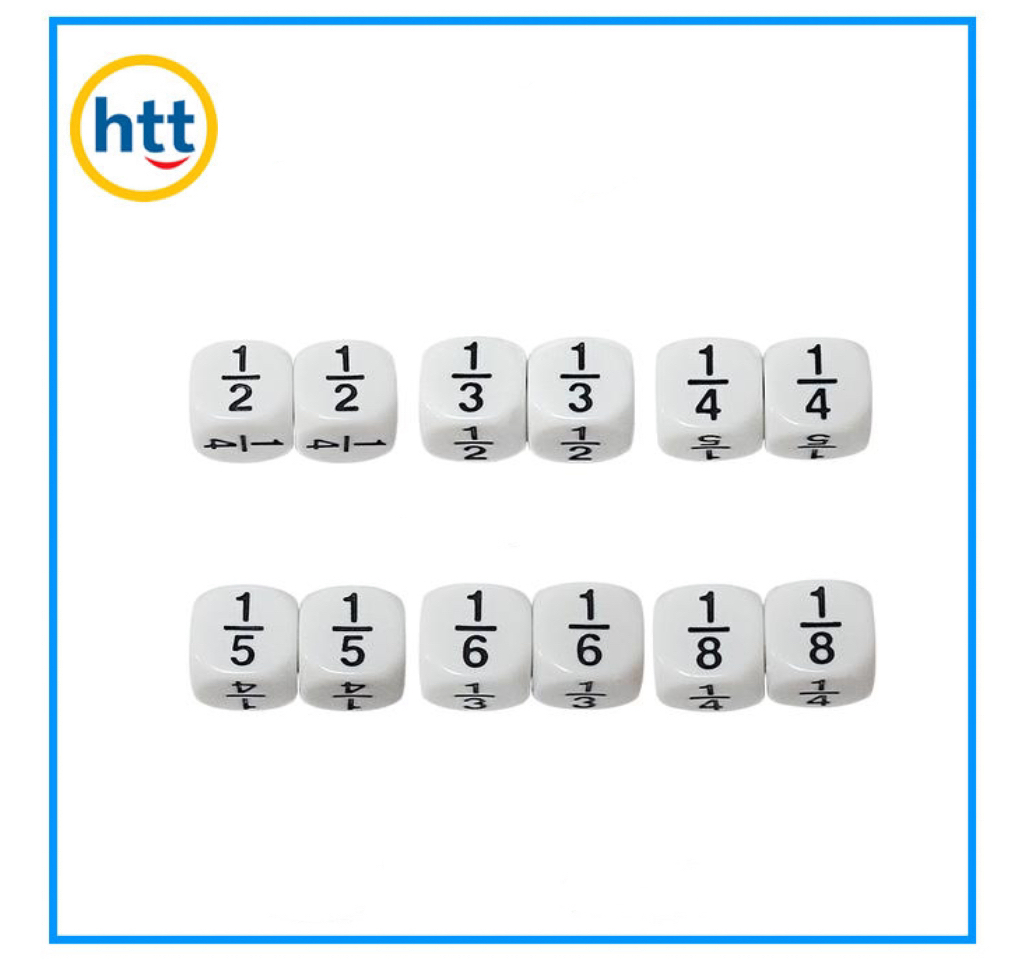 Colorful Multi-Sided Dice Game Math Dice Teaching Plastic Cubes for Education Kids Learning Toys