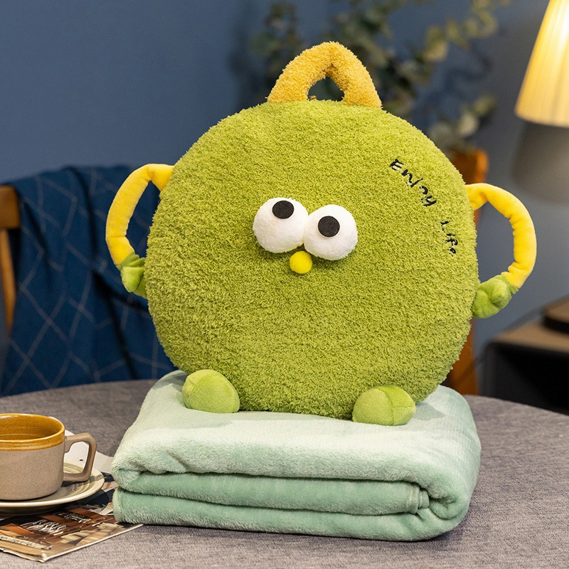 Wholesale Price Personalized Plushie Peluche Super Soft Animals Doll Stuffed Funny Storytelling Props Soft Cartoon Monsters Custom Plush Toy Blanket Factory