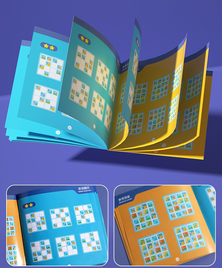 Logical Thinking Training Magnetic Wooden Sudoku Games Early Education Toy