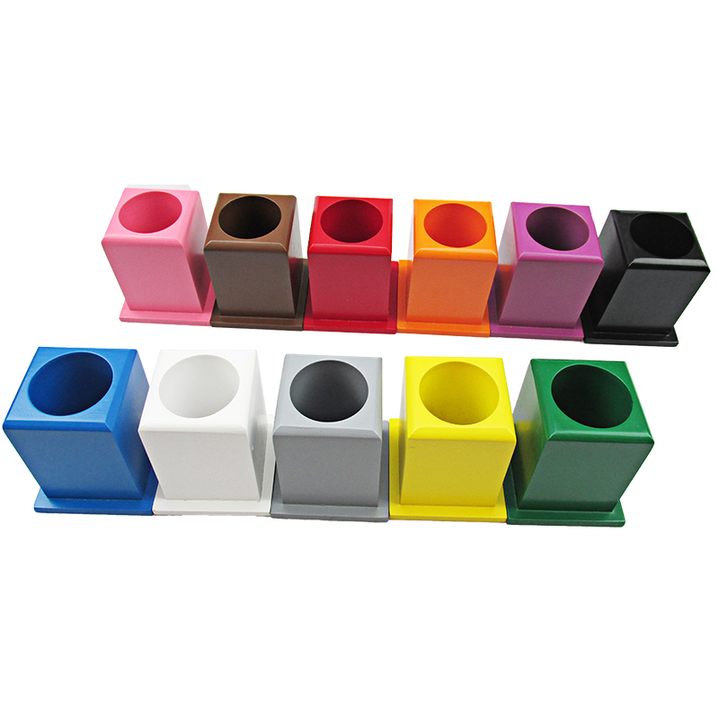 Mini Early Learning Educational Rainbow Boards Building Blocks Toys for Kids Children