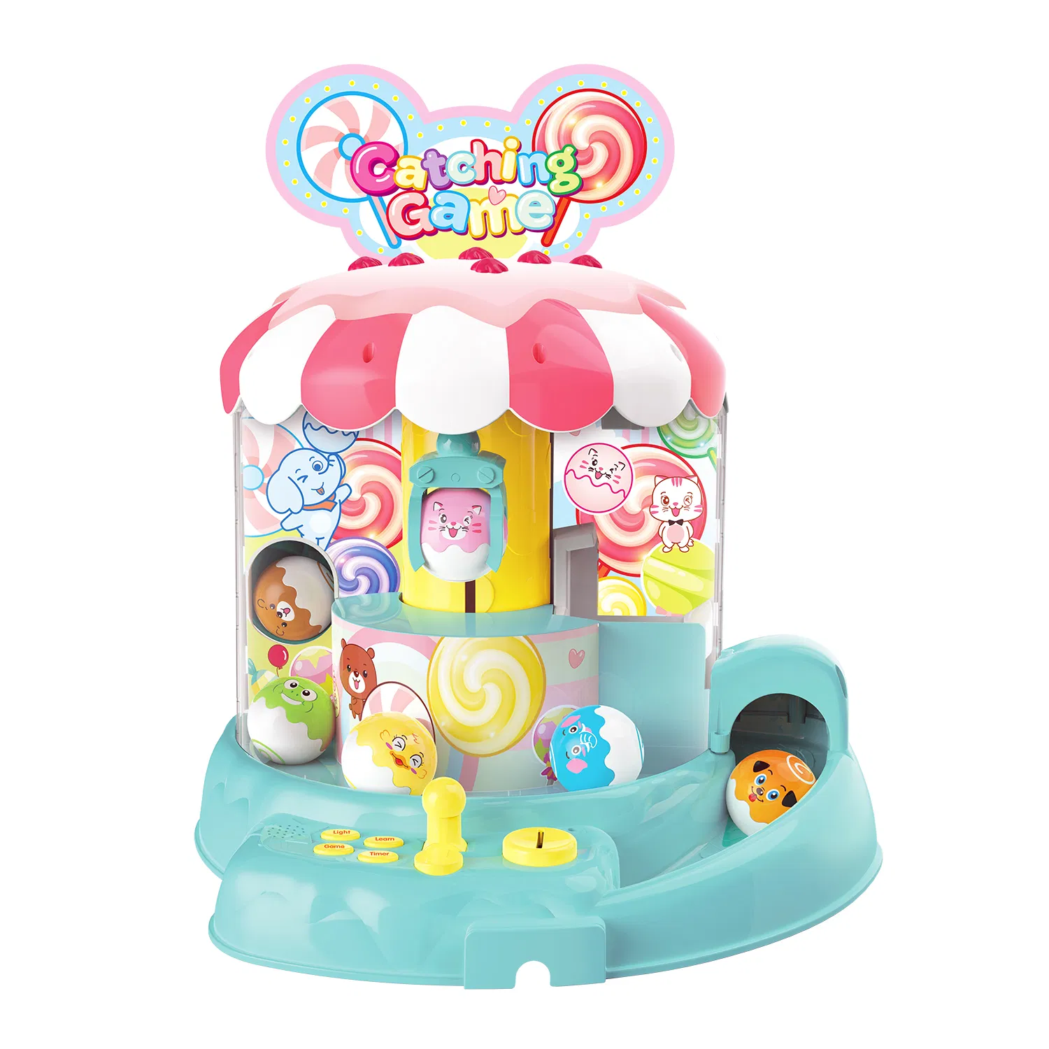 Interactive Claw Machine Toy for Kids: Musical Learning Fun