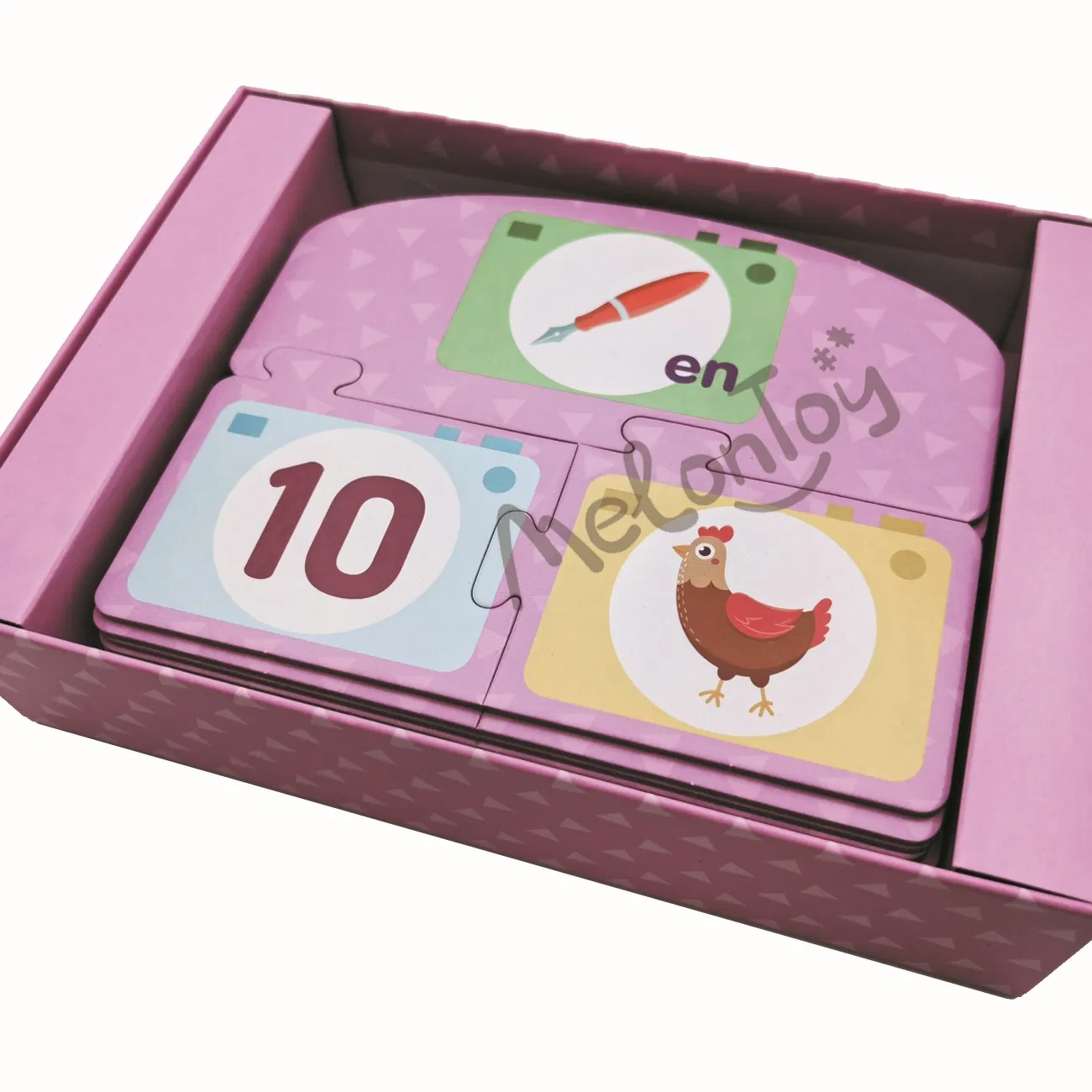 Phonics Puzzle English Language Letter Memory Game Learning for Toddlers Educational Card Game Letters and Language Toys