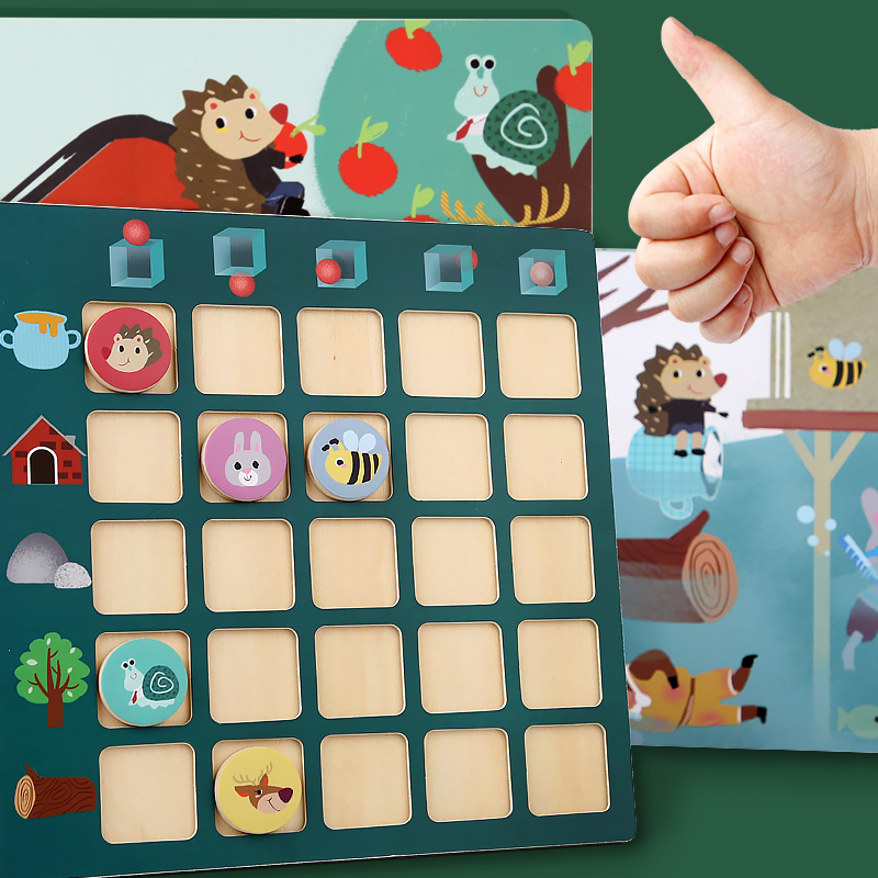 New Board Game Find Orientation Children's Logical Thinking Toys