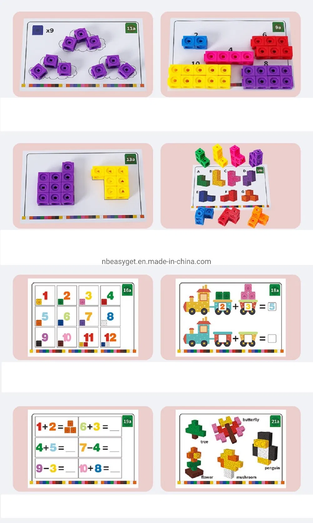 Mathlink Cube Set Detail 1