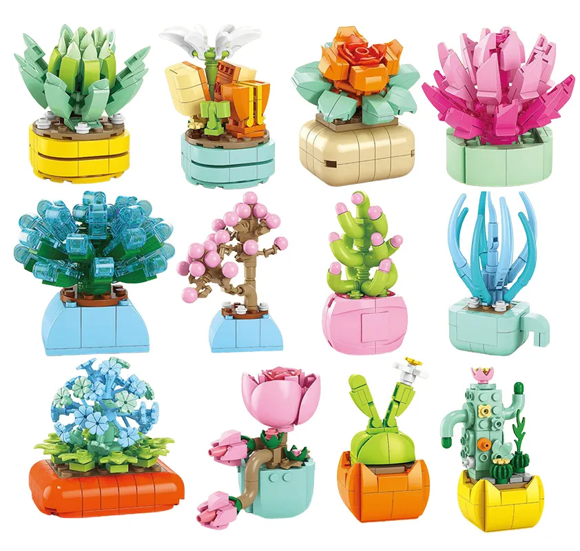 Flower Building Blocks