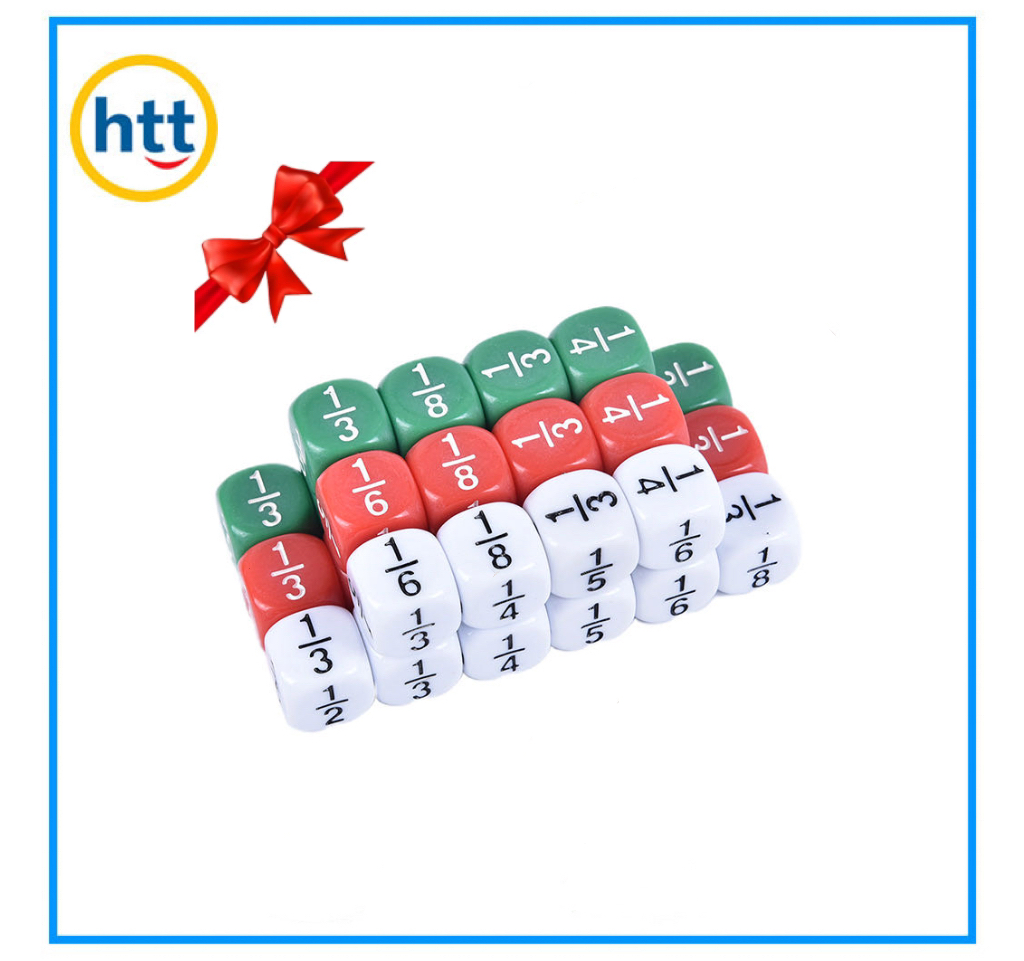 Colorful Multi-Sided Dice Game Math Dice Teaching Plastic Cubes for Education Kids Learning Toys