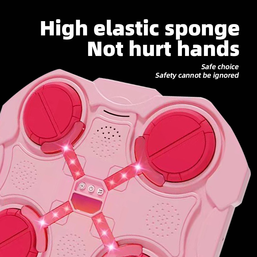 Boxing Exercise Indoor Puzzle Exercise Hands-on Ability Learning Plastic Wholesale Electric Bluetooth Charging Light Interactive Gift Children Toys